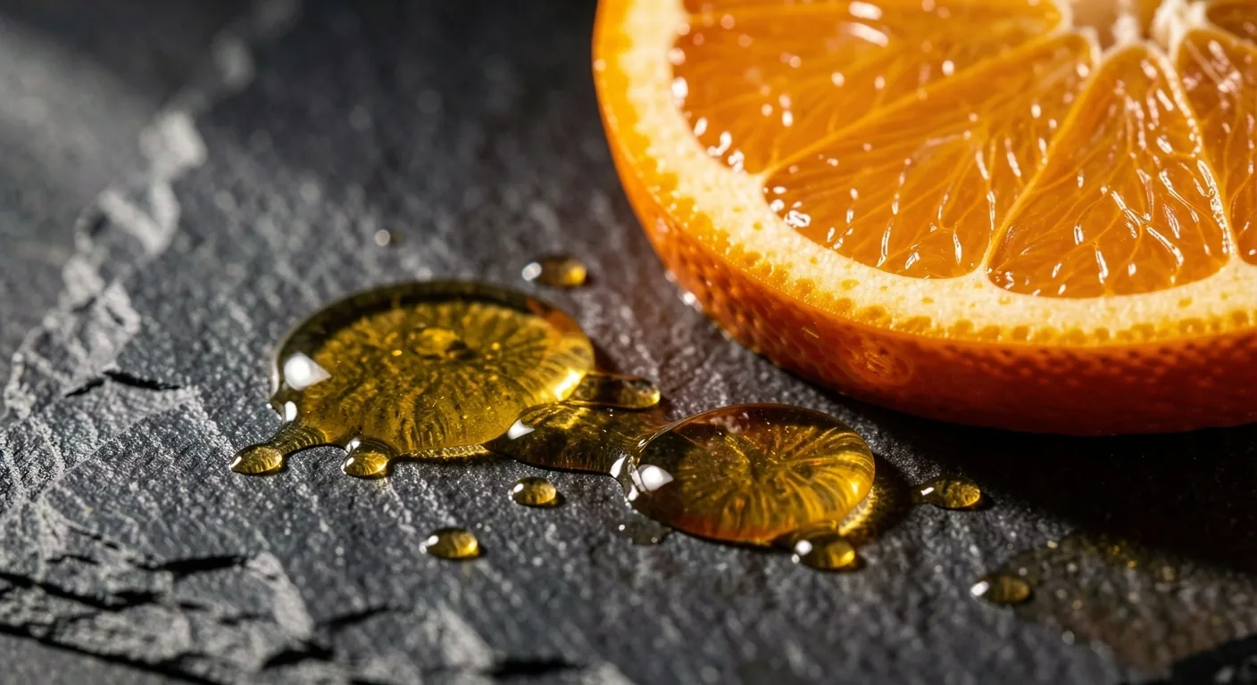 Citrus and vitamin E on stone